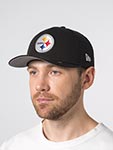Бейсболка NEW ERA арт. 60691847 Pittsburgh Steelers NFL (черный)